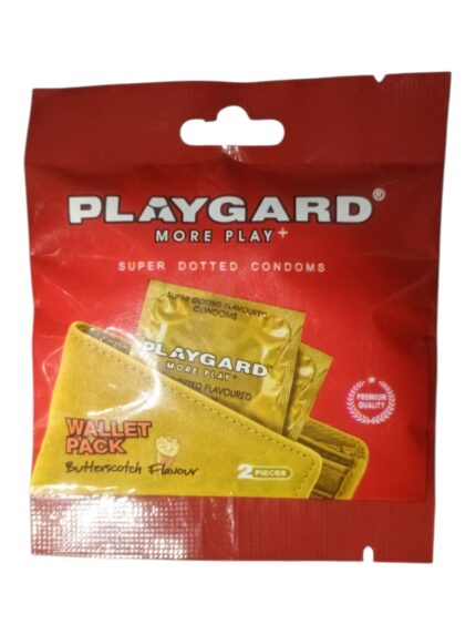 PLAYGARD WALLET PACK 2 PCS. Butterscotch flavour