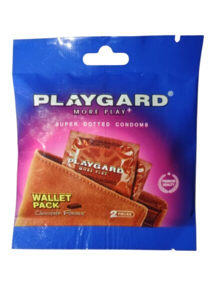 PLAYGARD WALLET PACK 2 PCS. CHOCOLATE FLAVOUR