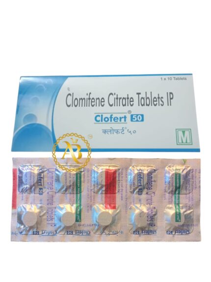 CLOFERT-50mg (Pack 1× 10 Tablets)