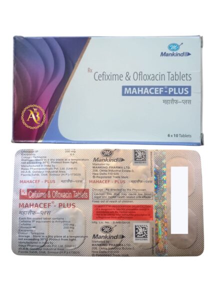 MAHACEF-PLUS (1×10 TABLET'S)