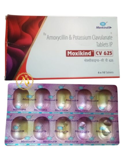 MOXIKIND-CV 625mg(1×10 TABLET'S)