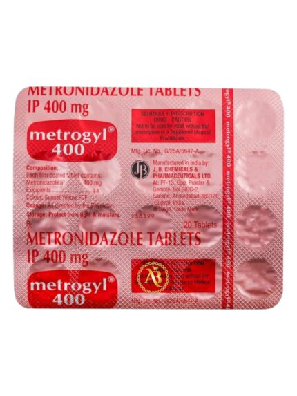 METROGYL 400mg(1×20 TABLET'S)